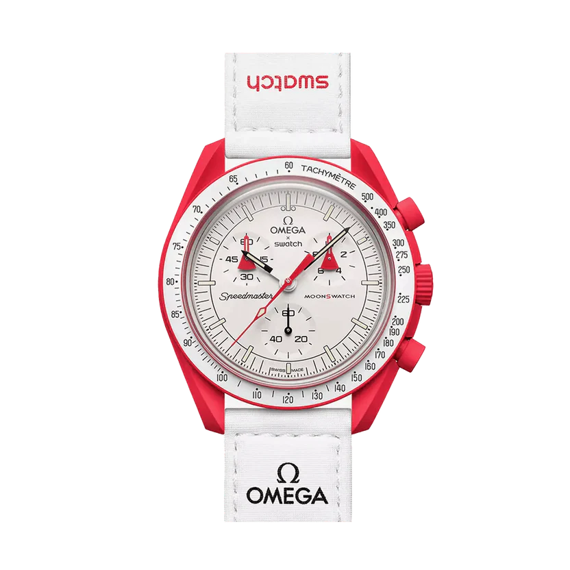 Swatch X Omega Bioceramic Moonswatch Mission To Mars