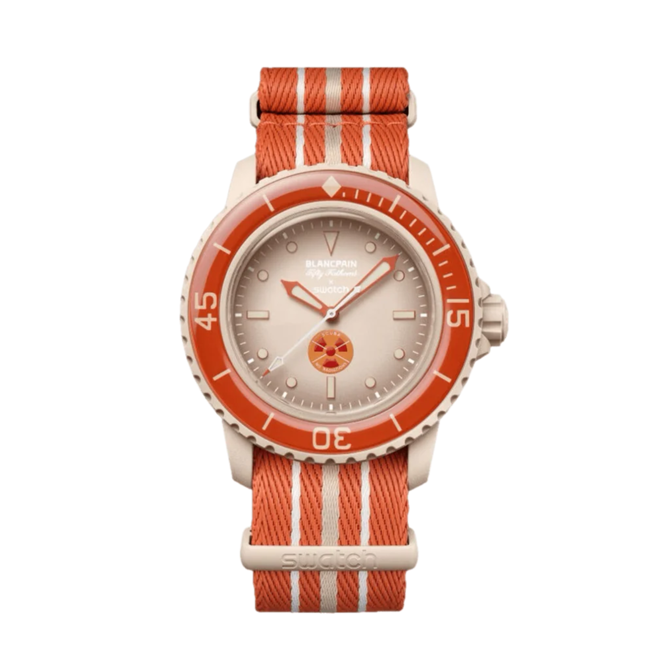 Swatch X Blancpain Bioceramic Scuba Fifty Fathmos Arctic Ocean