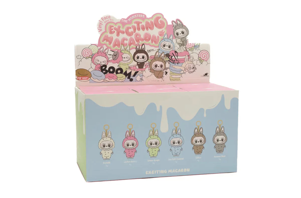 Pop Mart The Monsters Labubu Exciting Macaron Vinyl Face 'Toffee'
