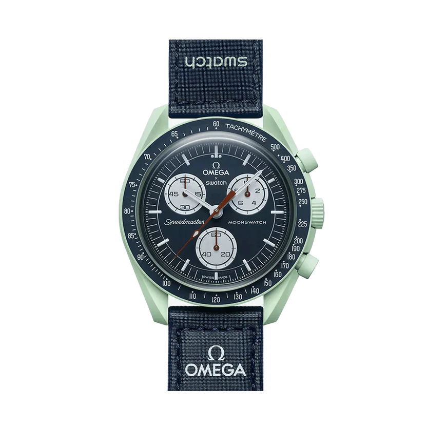Swatch X Omega Bioceramic Moonswatch Mission To Earth